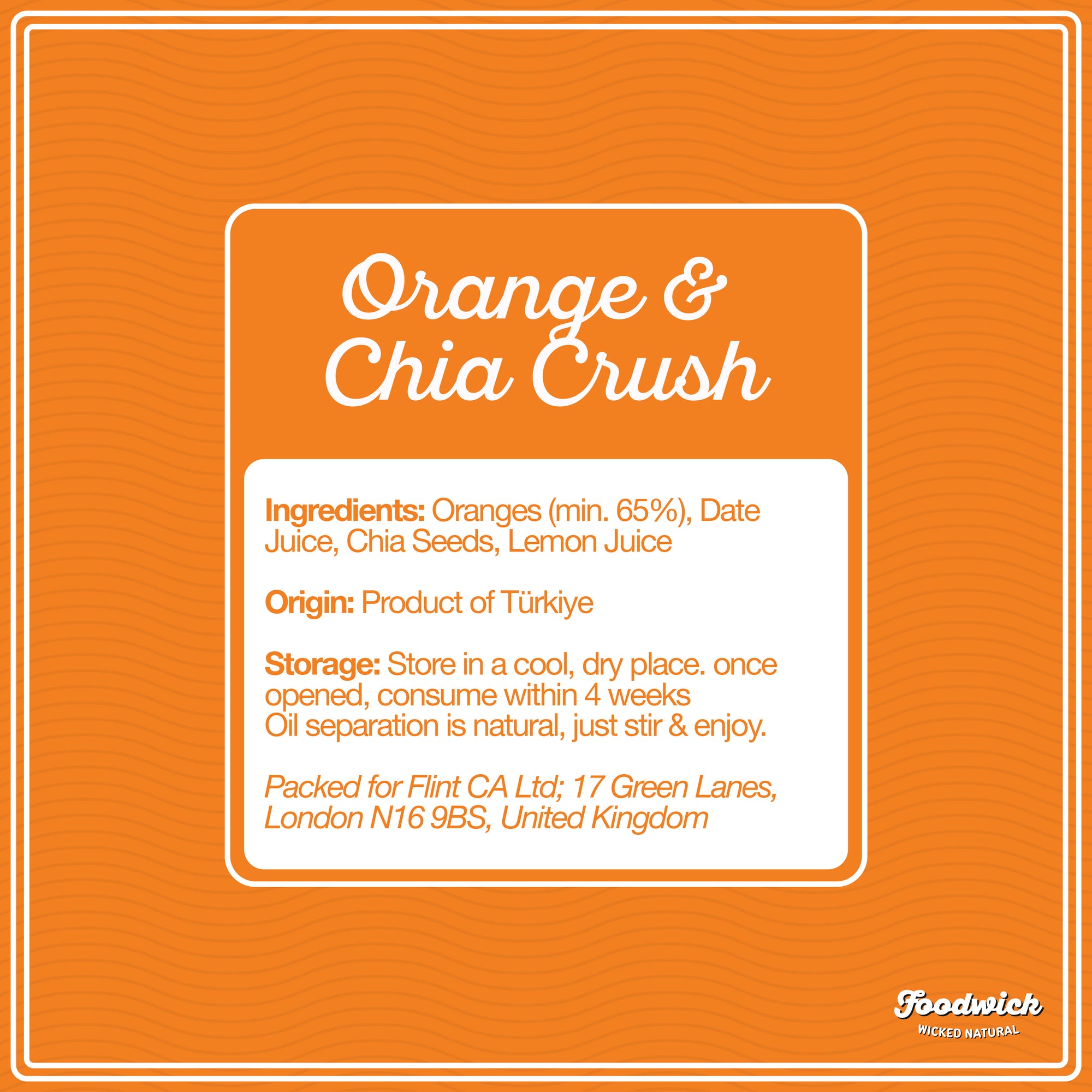 Orange & Chia Crush