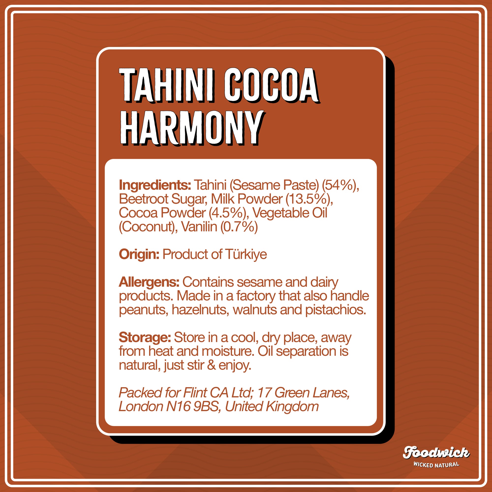 Tahini Cocoa Harmony