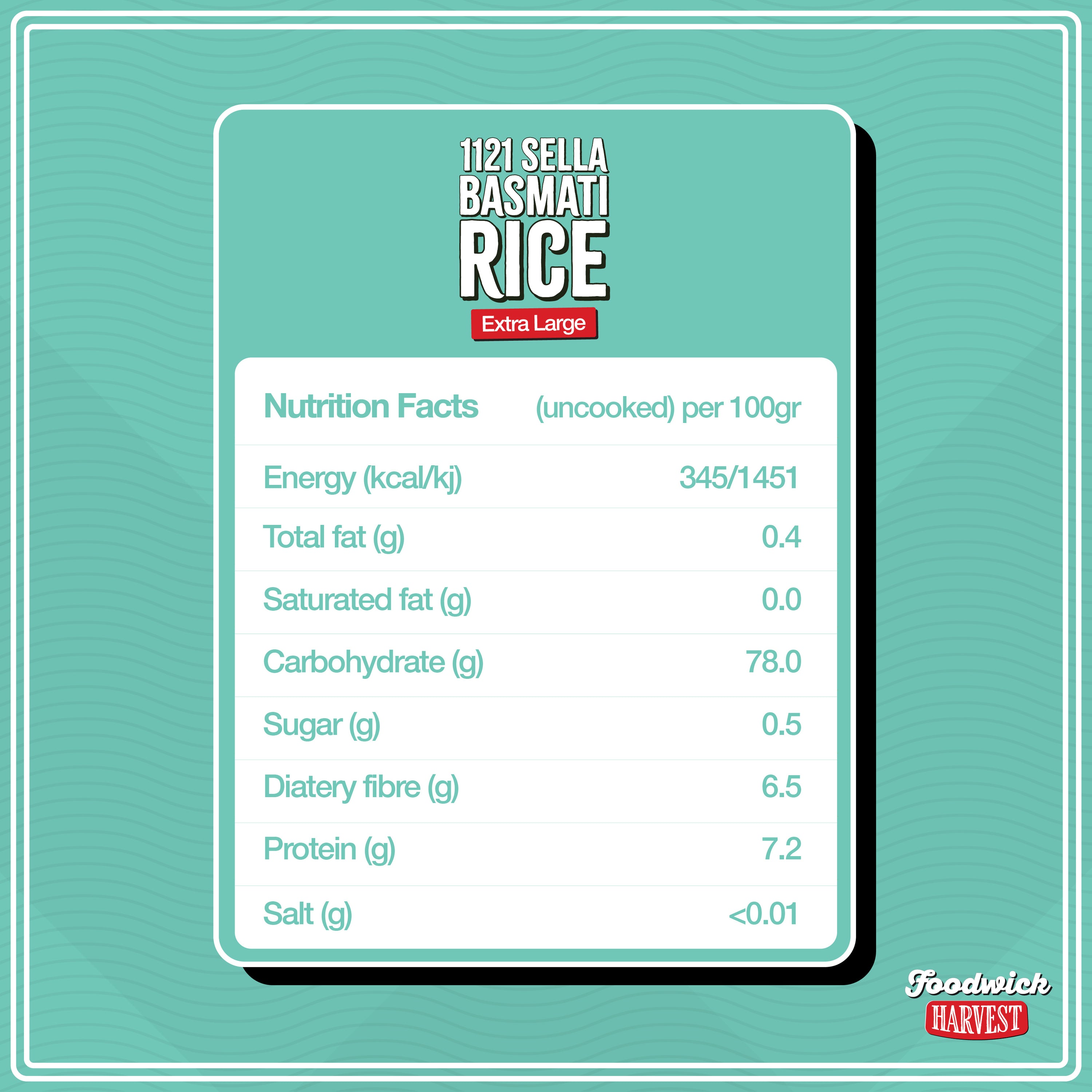 1121 Sella Basmati Rice